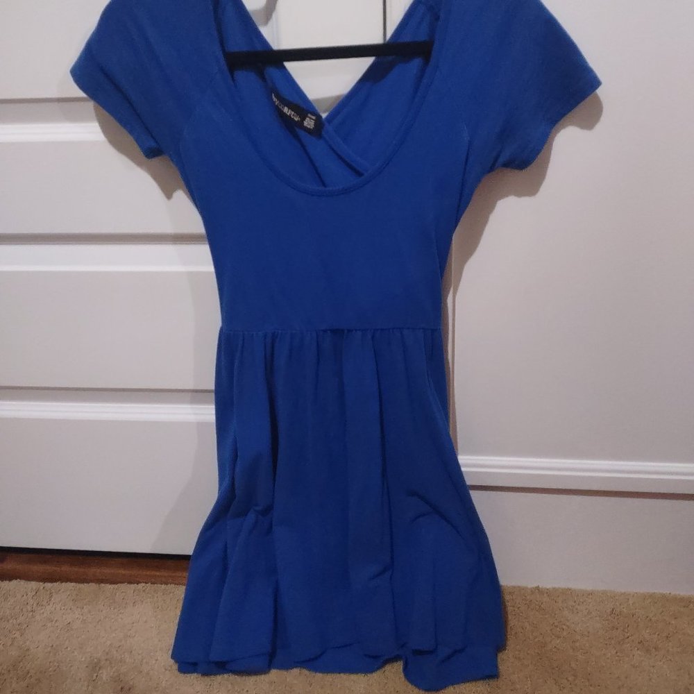 Cobalt Blue urban outfitters mini dress